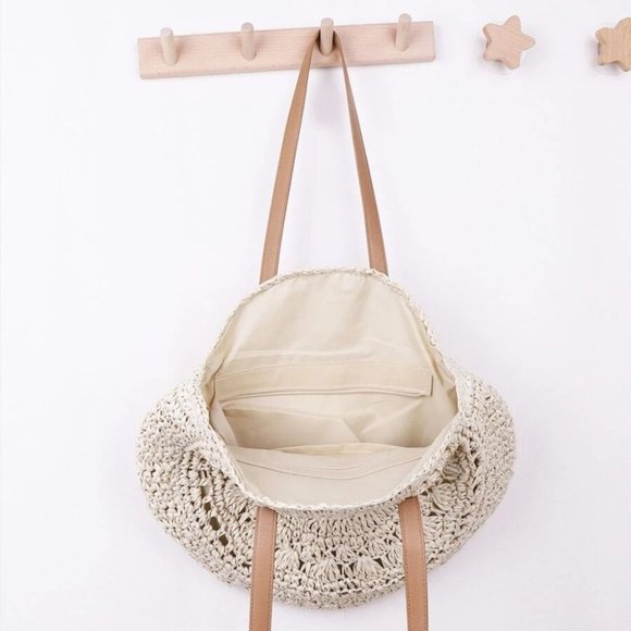 Straw Circle Bag - Picture 5 of 6